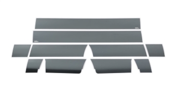 Picture of Putco 09-14 Ford F-150 Reg Cab 6.5 Short Box - 7in Wide (10pcs) Black Platinum Rocker Panels