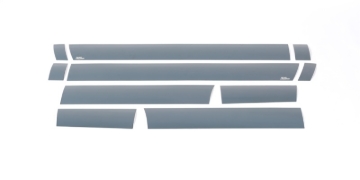 Picture of Putco 11-16 Ford SuperDuty - Reg Cab 8ft (10pcs - 6.25in Wide) Black Platinum Rocker Panels
