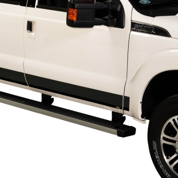 Picture of Putco 17-20 Ford SuperDuty Super Crew 6.5ft Box - 12pcs - 4.25in Wide Black Platinum Rocker Panels
