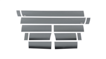 Picture of Putco 11-16 Ford SuperDuty - Super Cab 6.5ft (10pcs - 6.25in Wide) Black Platinum Rocker Panels
