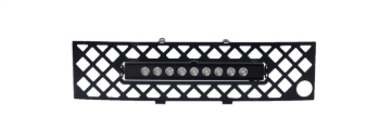 Picture of Putco 11-14 Ford F-150 EcoBoost SS Black Diamond Bumper Grille Insert w/ 10in Luminix Light Bar