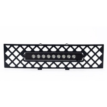 Picture of Putco 11-14 Ford F-150 - EcoBoost Bumper Grille Insert - Black SS Diamond w/ 10in Luminix Light Bar
