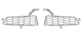 Picture of Putco 15-20 Ford F-150 Raptor - Hex Style - Polished SS Bumper Grille Inserts