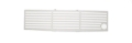 Picture of Putco 11-14 Ford F-150 EcoBoost Bumper Grille Inserts - SS - Bar Design - w/ Heater Plug Opening