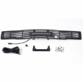 Picture of Putco 15-17 Ford F-150 Bumper Grille Insert- SS Blk Bar Design w/Heater Plug & 10in Luminix Lightbar