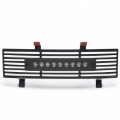Picture of Putco 11-16 Ford SuperDuty - SS Black Bar Design w/ 10in Luminix Light Bar Bumper Grille Inserts