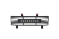 Picture of Putco 11-16 Ford SuperDuty - SS Black Bar Design w/ 10in Luminix Light Bar Bumper Grille Inserts