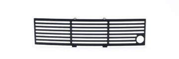 Picture of Putco 11-14 Ford F-150 - EcoBoost Bumper Grille Inserts - SS - Black Bar w/ Heater Plug Opening