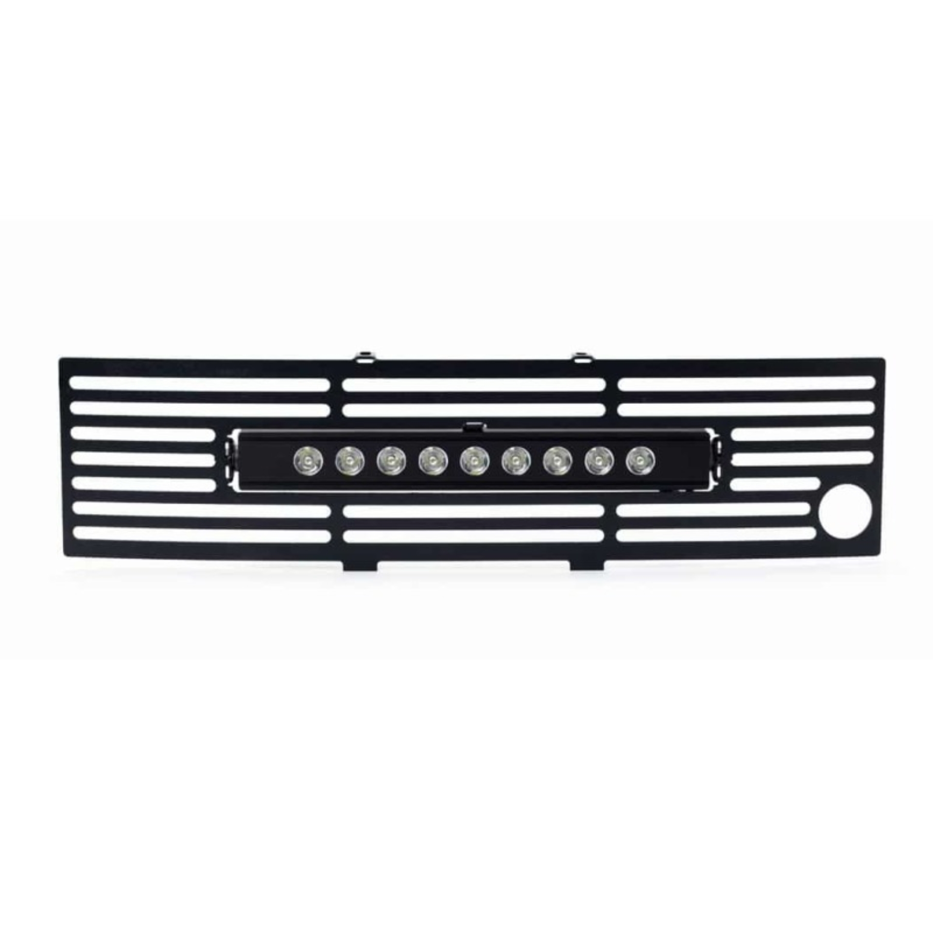 Picture of Putco 11-14 Ford F-150 EcoBoost SS Blk Bar Bumper Grille Insert w/ 10in Luminix Light Bar