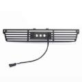 Picture of Putco 15-19 GMC Sierra HD Black Bar Design Bumper Grille Insert w/ Flush 6in Luminix Light Bar