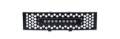 Picture of Putco 11-14 Ford F-150 - EcoBoost Bumper Grille Inserts - Black SS Punch w/ 10in Luminix Light Bar