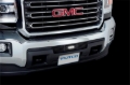 Picture of Putco 15-19 GMC Sierra HD Black Bar Design Bumper Grille Insert w/ Flush 6in Luminix Light Bar