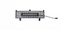 Picture of Putco 15-19 Chevy Silv HD SS Black Punch Design Bumper Grille Insert w/ Curved Flush 10in Light Bar