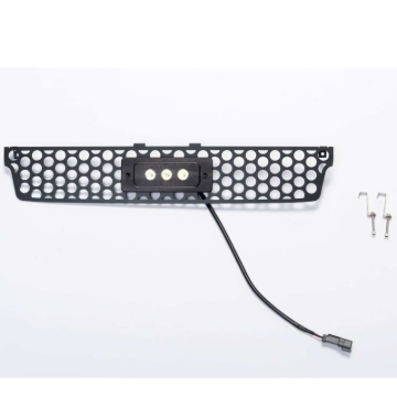 Picture of Putco 15-19 GMC Sierra HD SS Black Punch Bumper Grille Insert w/Flush 6in Luminix Lightbar