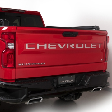 Picture of Putco 2020 Chevy Silv 2500/3500 - SS Tailgate Letters CHEVROLET - Stamped Version Chevrolet Letters