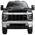 Picture of Putco 19-20 Chevy Silverado LD - Grille Letters - Stainless Steel Chevrolet Letters
