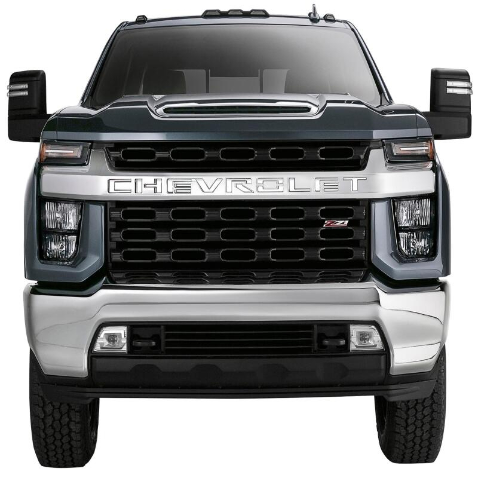 Picture of Putco 19-20 Chevy Silverado LD - Grille Letters - Stainless Steel Chevrolet Letters