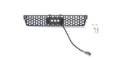 Picture of Putco 15-19 GMC Sierra HD SS Black Punch Bumper Grille Insert w/Flush 6in Luminix Lightbar