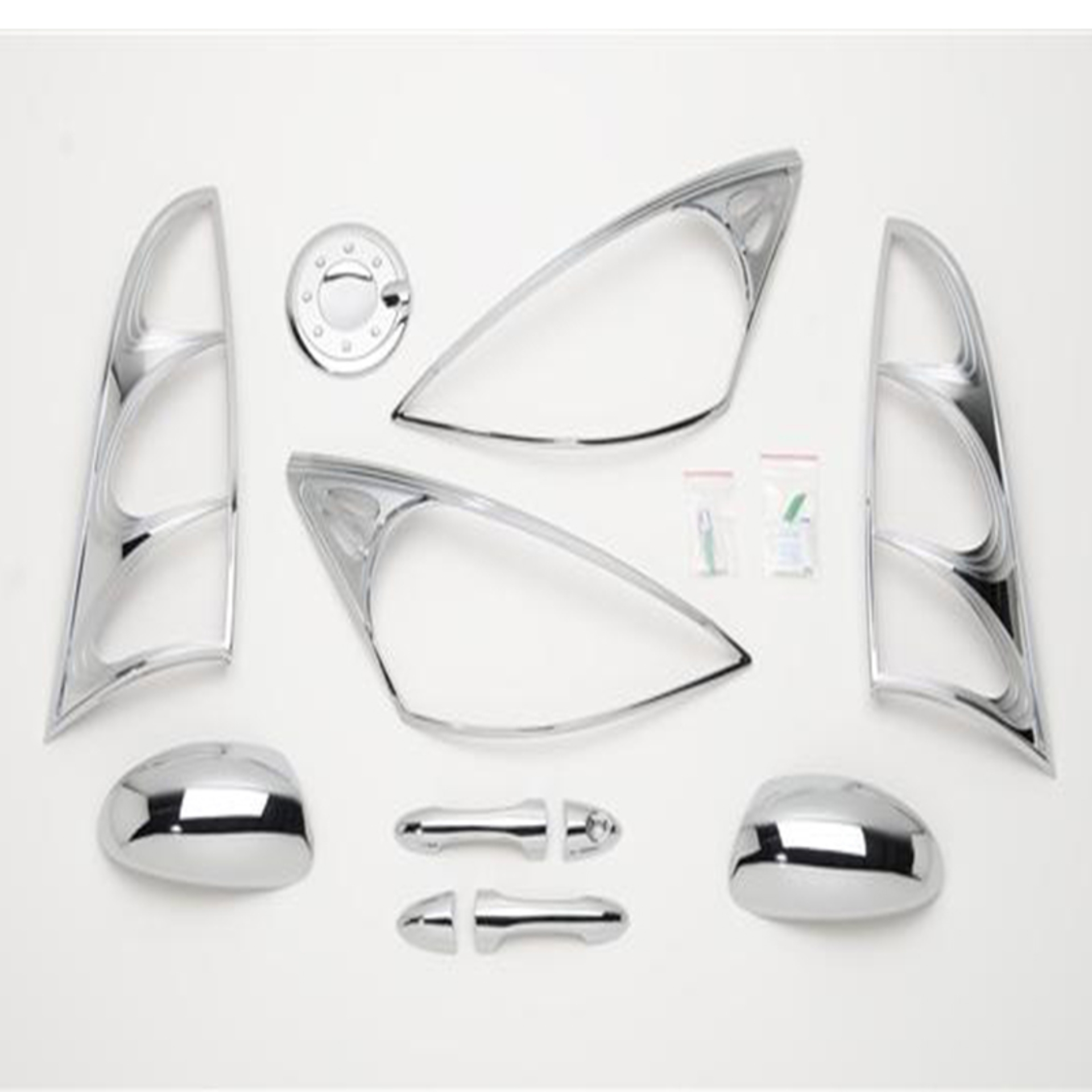 Picture of Putco 00-04 Ford Focus (2 Door) DH/MC/TL/HL/FTC Chrome Trim Accessory Kits