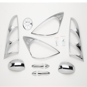 Picture of Putco 00-04 Ford Focus (2 Door) DH/MC/TL/HL/FTC Chrome Trim Accessory Kits