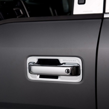 Picture of Putco 02-06 Cadillac Escalade/EXT/ESV/Platinum 4DR Outer Ring (w/ Pass. Keyhole) Door Handle Covers
