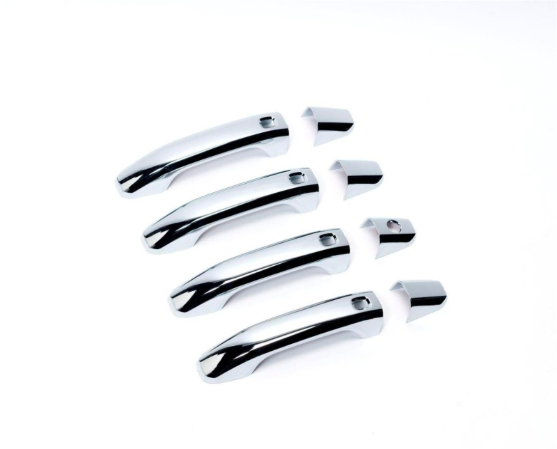 Picture of Putco 15-20 Chevy Suburban - 4 Door (w/ Smart Key CutOut w/o Passenger Keyhole) Door Handle Covers