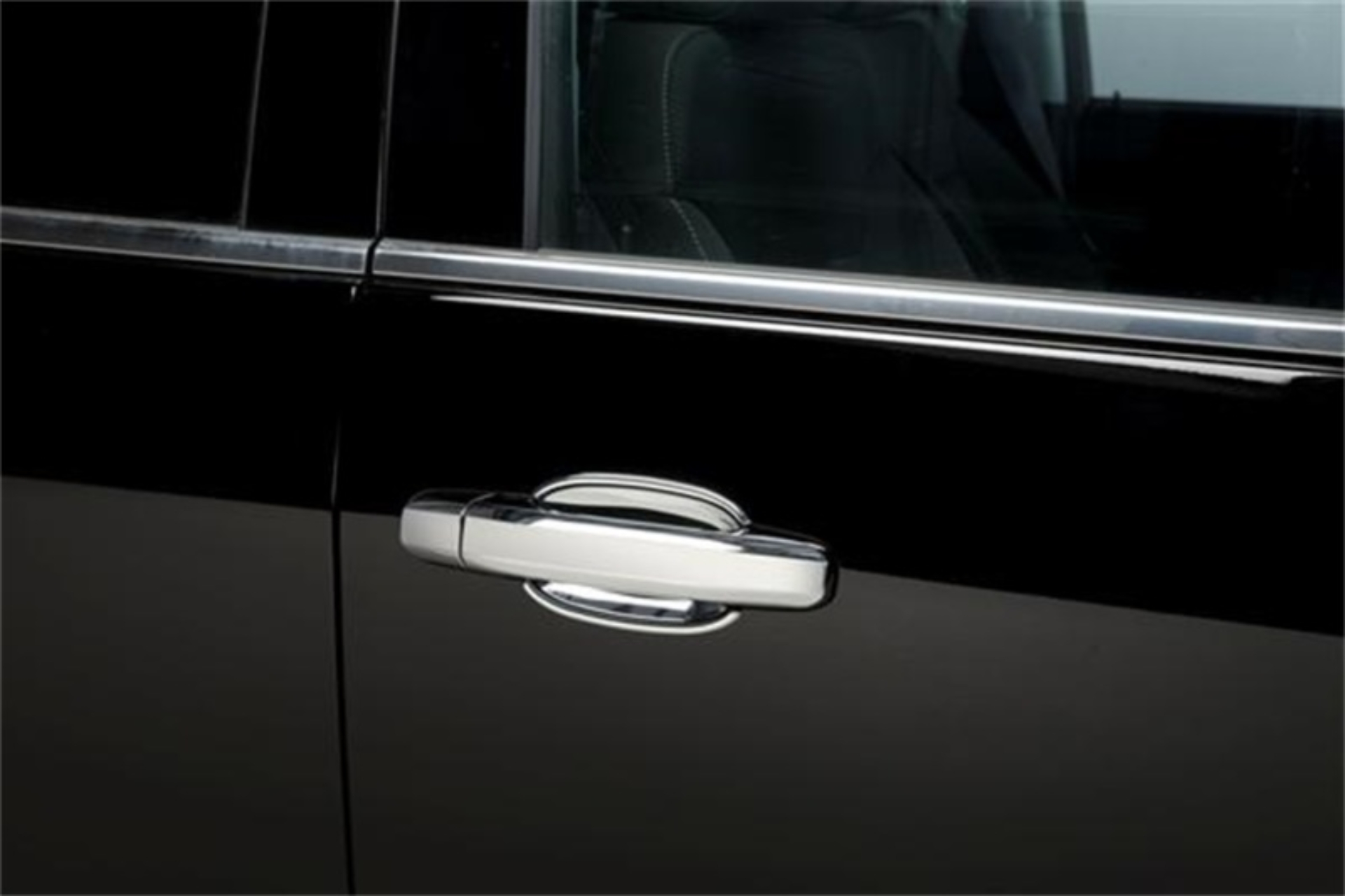 Picture of Putco 14-18 Chevy Silverado LD - 4 Door - w/o Passenger Side Keyhole - Deluxe Door Handle Covers