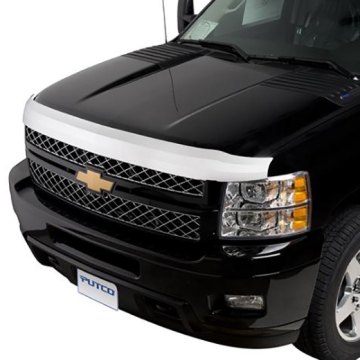 Picture of Putco 11-14 Chevrolet Silverado HD Element Chrome Hood Shields