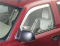 Picture of Putco 02-06 GMC Sierra EXT cab/Crew Cab (Front Only) - Excl Reg Cab Element Chrome Window Visors