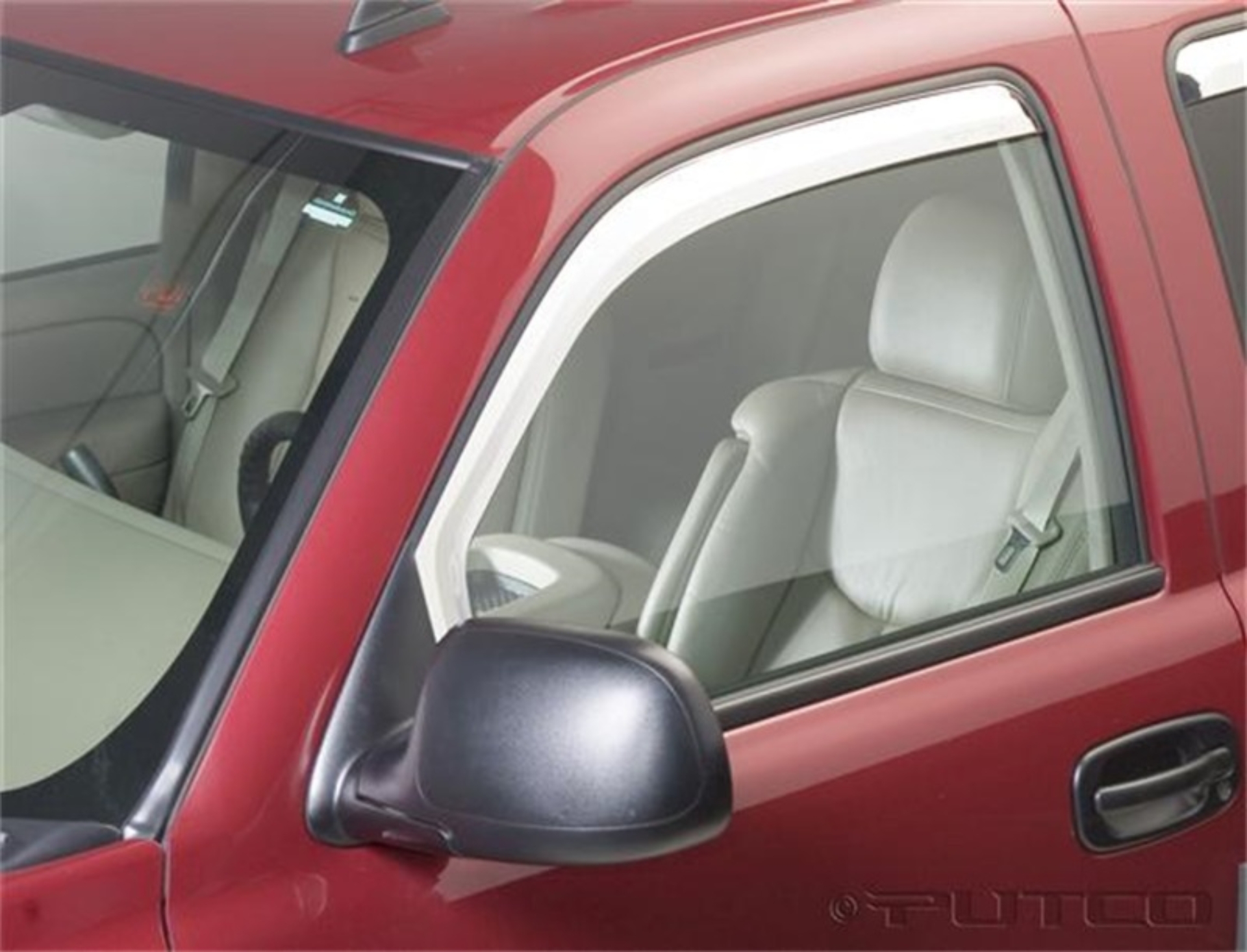 Picture of Putco 02-06 GMC Sierra EXT cab/Crew Cab (Front Only) - Excl Reg Cab Element Chrome Window Visors