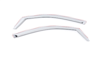 Picture of Putco 15-20 Cadillac Escalade ESV (Front Only) Element Chrome Window Visors