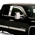 Picture of Putco 02-06 GMC Sierra EXT cab/Crew Cab (Front Only) - Excl Reg Cab Element Chrome Window Visors