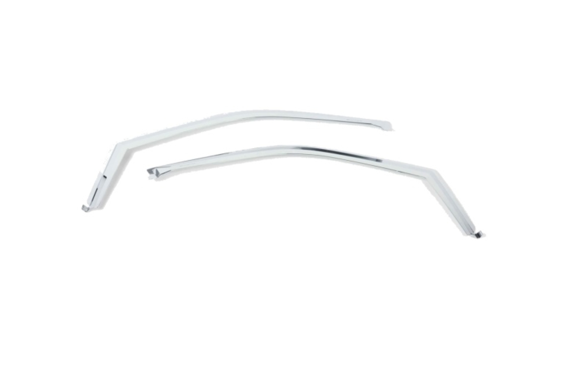 Picture of Putco 15-20 Ford F-150 - Super Crew / Super Cab / Reg Cab (Front Only) Element Chrome Window Visors