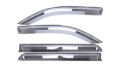 Picture of Putco 19-20 Ram 1500 - Quad Cab (Set of 4) Element Chrome Window Visors