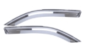 Picture of Putco 19-20 Ram 1500 - Crew Cab (Set of 2) - Excl regular Cab Element Chrome Window Visors