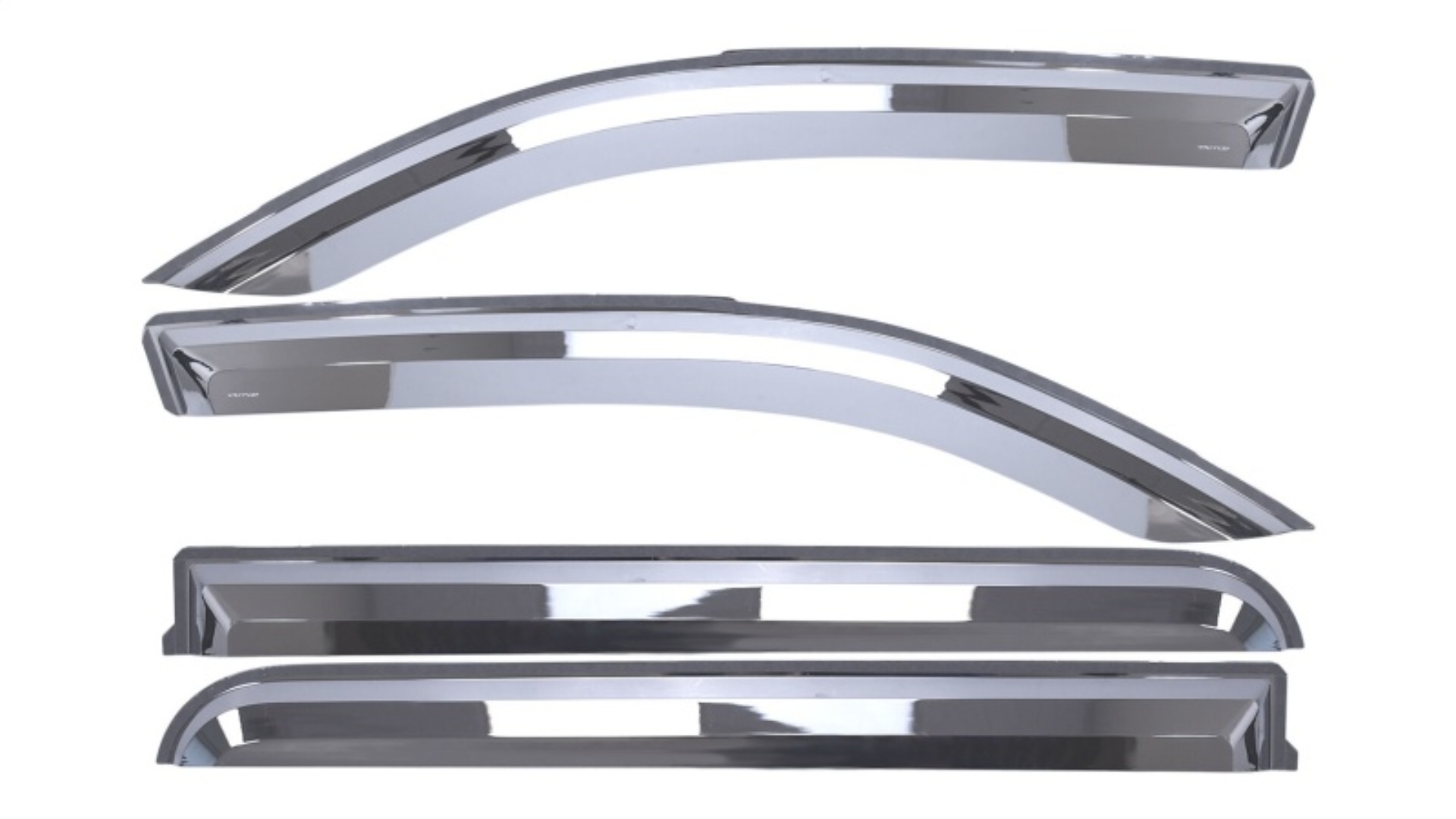Picture of Putco 19-20 Ram 1500 - Crew Cab (Set of 4) Element Chrome Window Visors