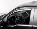 Picture of Putco 09-14 Ford F-150 Super Cab / Crew Cab- Fronts Only - Tape-On Element Chrome Window Visors