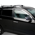 Picture of Putco 05-08 Hyundai Tucson (Set of 4) - Tape On Install Element Chrome Window Visors