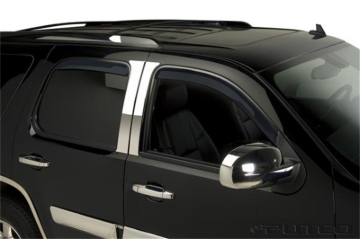 Picture of Putco 14-14 Chevrolet Silverado HD - Ext Cab (Set of 4) Element Tinted Window Visors