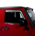 Picture of Putco 07-18 Jeep Wrangler JK - Front Only Element Tinted Window Visors