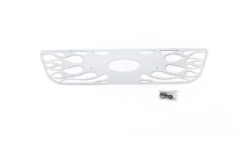 Picture of Putco 99-03 Ford F-150 (Honeycomb Grille) w/ Logo CutOut Flaming Inferno Stainless Steel Grille