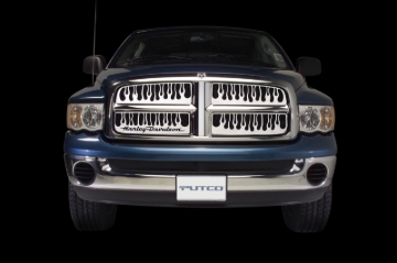 Picture of Putco 99-00 Chevrolet Silverado LD Flaming Inferno Stainless Steel Grille