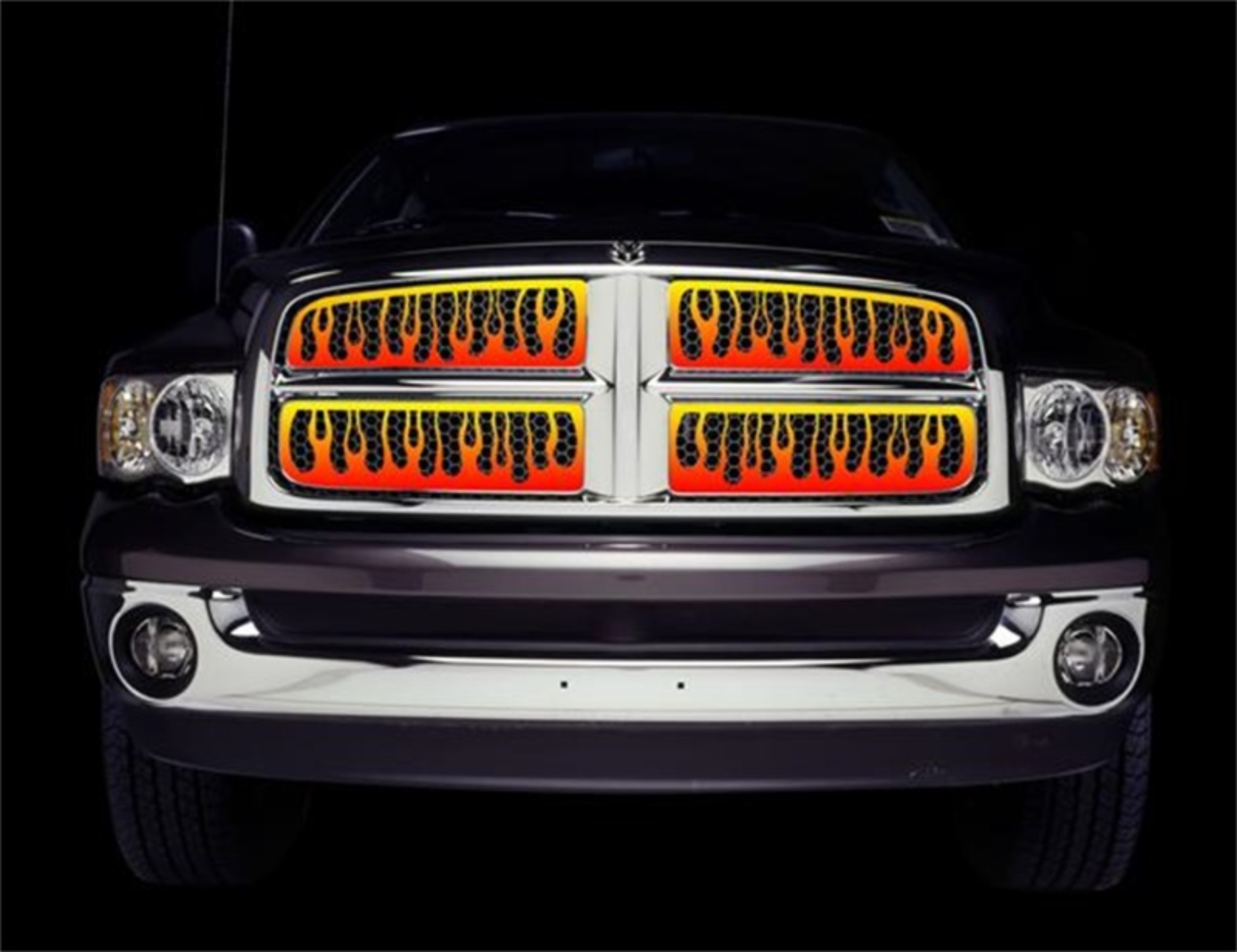 Picture of Putco PUT Flaming Inferno SS Grilles - 89396