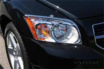 Picture of Putco 07-10 Dodge Caliber Head Lamp Overlays & Rings