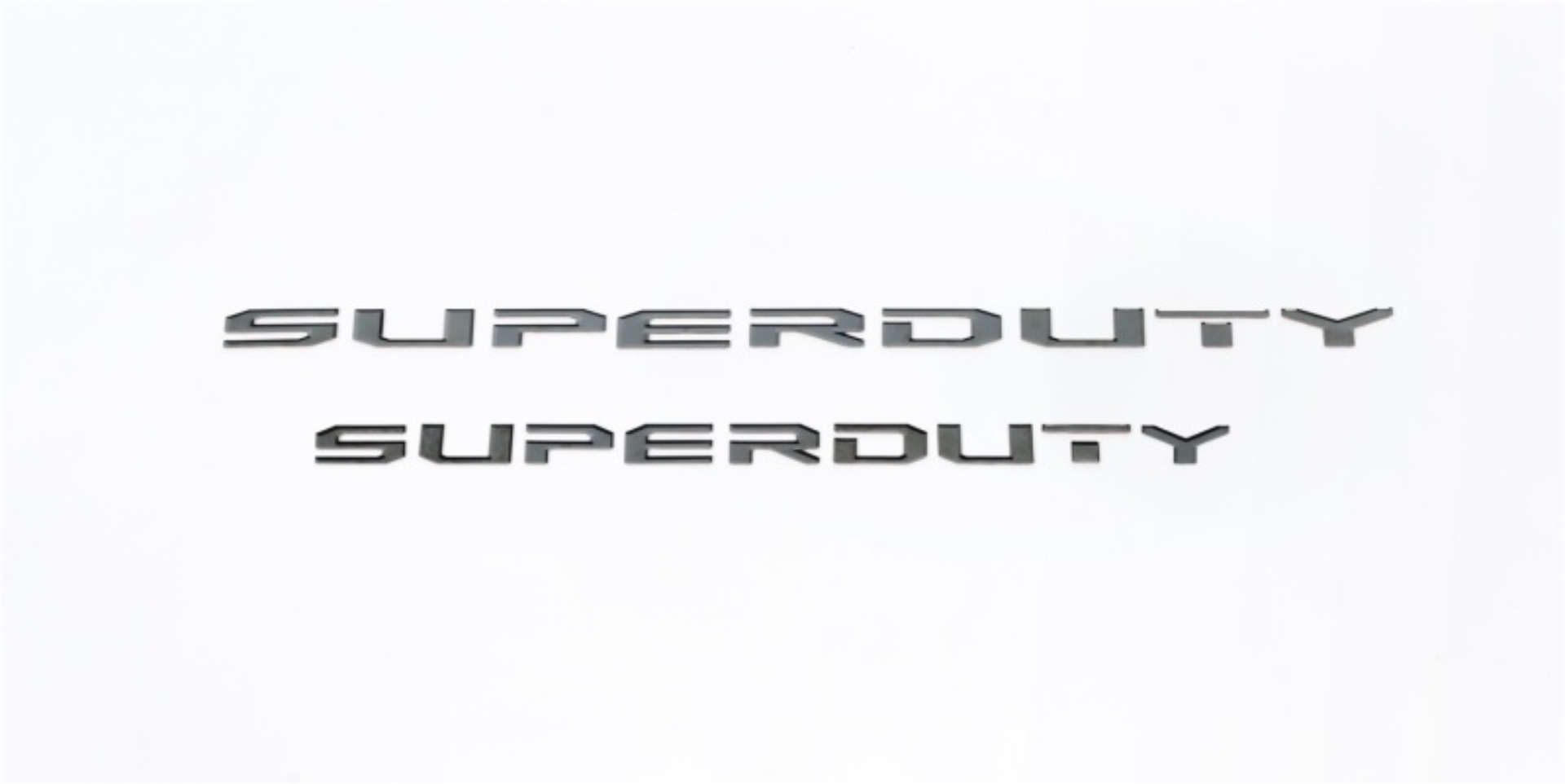 Picture of Putco 17-20 Ford SUPERDUTY Letters (Stamped/Black Platinum) Hood/Front