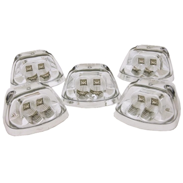 Picture of Putco 94-98 RAM - Clear - 5pc Kit (Amber) LED Roof Lamps (Replacement)
