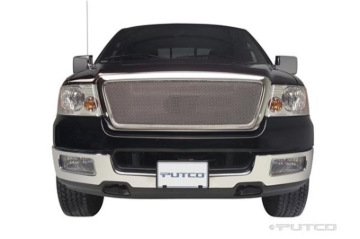 Picture of Putco 04-08 Ford F-150 LD Honeycomb (Excl Heritage)(Covering Logo) - Bolt on Liquid Mesh Grilles