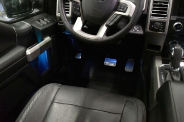 Picture of Putco 17-20 Ford SuperDuty (Kit) Incl Accelerator / Brake Liquid Pedals - Track Design