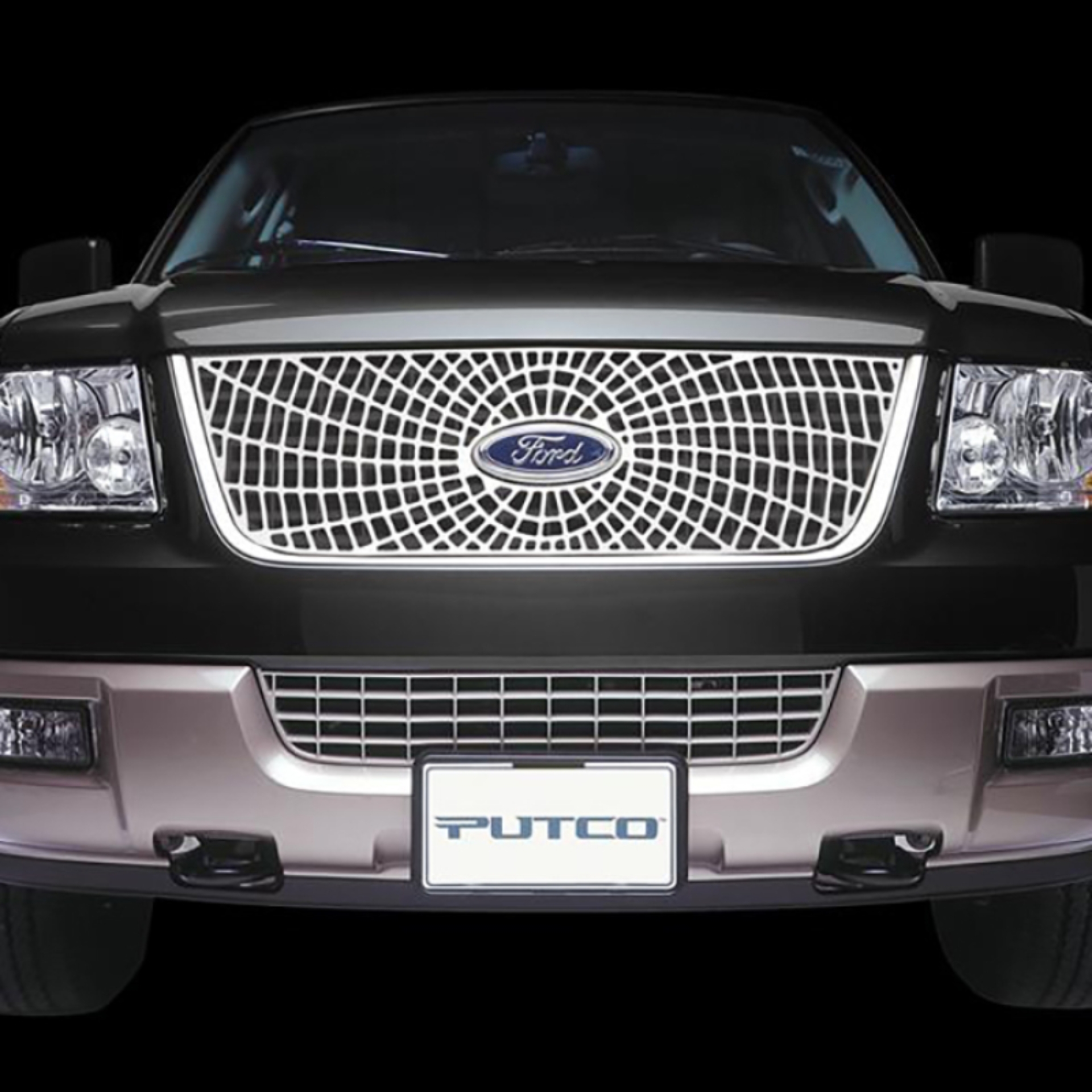 Picture of Putco 02-08 GMC Envoy Liquid Spider Web Grilles