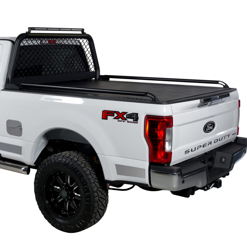 Picture of Putco 73-96 Ford Full-Size F-150 / F250 - 6.5ft Bed Locker Side Rails - Black Powder Coated